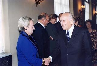 Presentazione degli auguri da parte del Corpo diplomatico