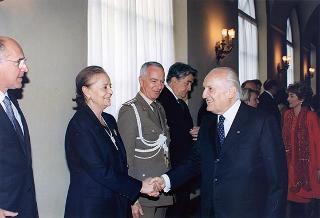Presentazione degli auguri da parte del Corpo diplomatico
