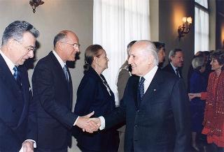 Presentazione degli auguri da parte del Corpo diplomatico