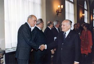 Presentazione degli auguri da parte del Corpo diplomatico