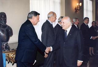 Presentazione degli auguri da parte del Corpo diplomatico