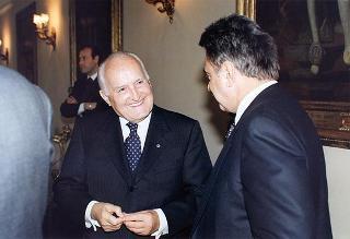 Presentazione degli auguri da parte del Corpo diplomatico
