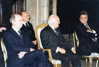 Presentazione degli auguri da parte del Corpo diplomatico