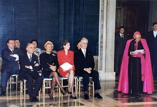 Presentazione degli auguri da parte del Corpo diplomatico