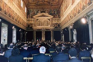 Presentazione degli auguri da parte del Corpo diplomatico