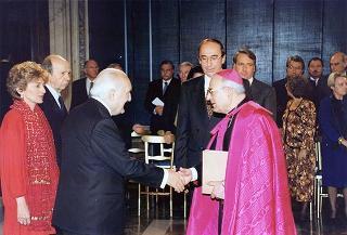 Presentazione degli auguri da parte del Corpo diplomatico