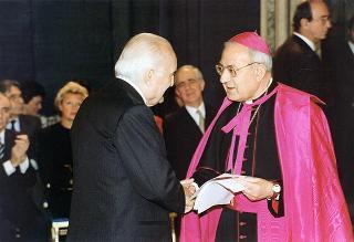 Presentazione degli auguri da parte del Corpo diplomatico
