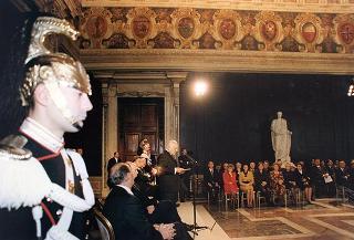 Presentazione degli auguri da parte del Corpo diplomatico