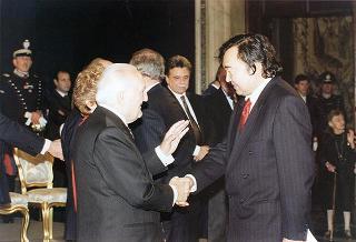 Presentazione degli auguri da parte del Corpo diplomatico
