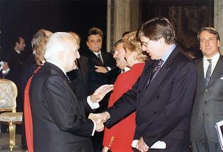 Presentazione degli auguri da parte del Corpo diplomatico