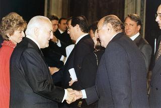 Presentazione degli auguri da parte del Corpo diplomatico