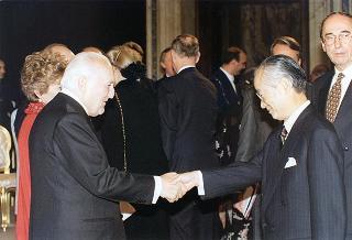Presentazione degli auguri da parte del Corpo diplomatico