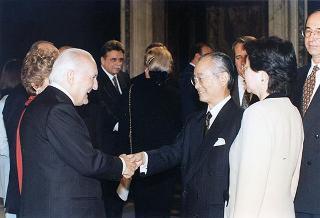 Presentazione degli auguri da parte del Corpo diplomatico