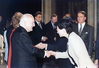 Presentazione degli auguri da parte del Corpo diplomatico