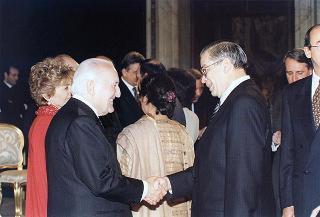 Presentazione degli auguri da parte del Corpo diplomatico