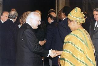 Presentazione degli auguri da parte del Corpo diplomatico