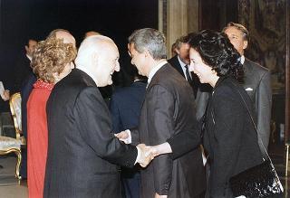 Presentazione degli auguri da parte del Corpo diplomatico