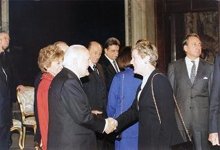 Presentazione degli auguri da parte del Corpo diplomatico