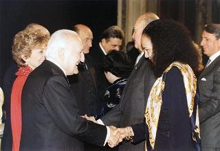 Presentazione degli auguri da parte del Corpo diplomatico