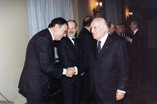 Ricevimento delle Alte Cariche dello Stato per gli auguri di Natale e Capodanno