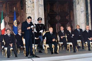 Ricevimento delle Alte Cariche dello Stato per gli auguri di Natale e Capodanno