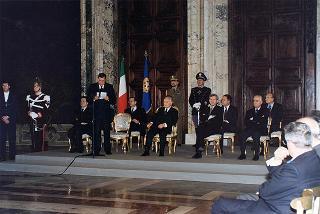 Ricevimento delle Alte Cariche dello Stato per gli auguri di Natale e Capodanno