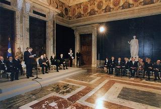 Ricevimento delle Alte Cariche dello Stato per gli auguri di Natale e Capodanno