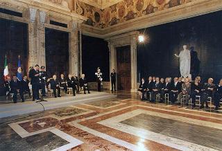 Ricevimento delle Alte Cariche dello Stato per gli auguri di Natale e Capodanno