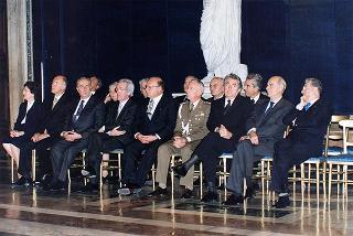 Ricevimento delle Alte Cariche dello Stato per gli auguri di Natale e Capodanno