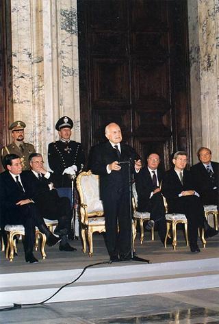 Ricevimento delle Alte Cariche dello Stato per gli auguri di Natale e Capodanno