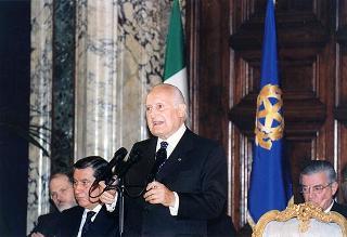 Ricevimento delle Alte Cariche dello Stato per gli auguri di Natale e Capodanno
