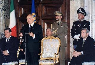 Ricevimento delle Alte Cariche dello Stato per gli auguri di Natale e Capodanno