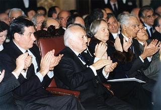 Roma, Palazzo Montecitorio: intervento del Presidente della Repubblica alla cerimonia conclusiva del Convegno "Dalla Costituente alla Costituzione"