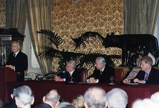 Roma, Palazzo Montecitorio: intervento del Presidente della Repubblica alla cerimonia conclusiva del Convegno "Dalla Costituente alla Costituzione"