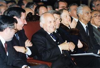 Roma, Palazzo Montecitorio: intervento del Presidente della Repubblica alla cerimonia conclusiva del Convegno "Dalla Costituente alla Costituzione"