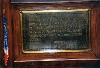 Roma, Palazzo Madama: intervento del Presidente della Repubblica al concerto in occasione del 50° anniversario della votazione finale per l'approvazione della Costituzione della Repubblica Italiana