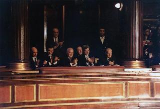 Roma, Palazzo Madama: intervento del Presidente della Repubblica al concerto in occasione del 50° anniversario della votazione finale per l'approvazione della Costituzione della Repubblica Italiana