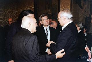 Roma, Palazzo Madama: intervento del Presidente della Repubblica al concerto in occasione del 50° anniversario della votazione finale per l'approvazione della Costituzione della Repubblica Italiana