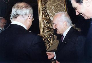Roma, Palazzo Madama: intervento del Presidente della Repubblica al concerto in occasione del 50° anniversario della votazione finale per l'approvazione della Costituzione della Repubblica Italiana