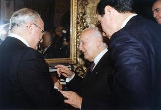 Roma, Palazzo Madama: intervento del Presidente della Repubblica al concerto in occasione del 50° anniversario della votazione finale per l'approvazione della Costituzione della Repubblica Italiana