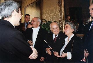 Roma, Palazzo Madama: intervento del Presidente della Repubblica al concerto in occasione del 50° anniversario della votazione finale per l'approvazione della Costituzione della Repubblica Italiana