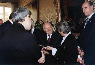 Roma, Palazzo Madama: intervento del Presidente della Repubblica al concerto in occasione del 50° anniversario della votazione finale per l'approvazione della Costituzione della Repubblica Italiana