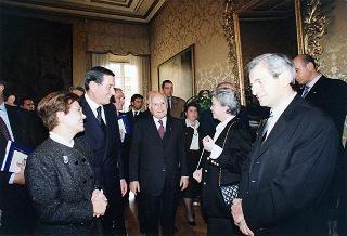 Roma, Palazzo Madama: intervento del Presidente della Repubblica al concerto in occasione del 50° anniversario della votazione finale per l'approvazione della Costituzione della Repubblica Italiana