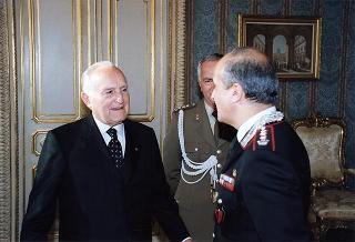 Delegazione di allievi Carabinieri di Roma, in servizio di guardia d'onore al Palazzo del Quirinale