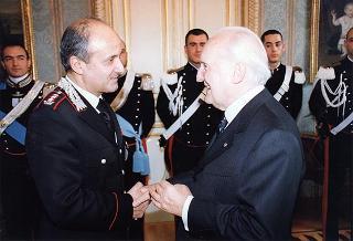 Delegazione di allievi Carabinieri di Roma, in servizio di guardia d'onore al Palazzo del Quirinale