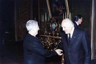 Incontro con il personale del Segretariato Generale della Presidenza della Repubblica per gli auguri di Natale