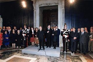 Incontro con il personale del Segretariato Generale della Presidenza della Repubblica per gli auguri di Natale