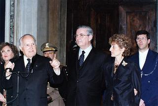 Incontro con il personale del Segretariato Generale della Presidenza della Repubblica per gli auguri di Natale