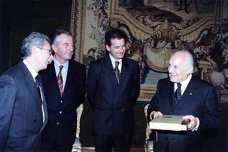 Incontro con il personale del Segretariato Generale della Presidenza della Repubblica per gli auguri di Natale