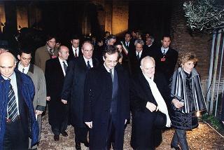 Roma, Foro Romano: intervento del Presidente della Repubblica alla celebrazione del 50° anniversario dell'indipendenza dello Stato d'Israele